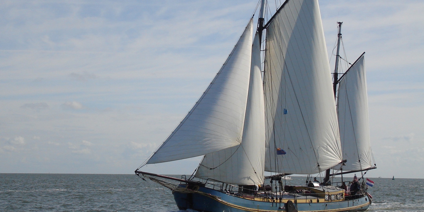 Segelschiff Mallejan am IJsselmeer
