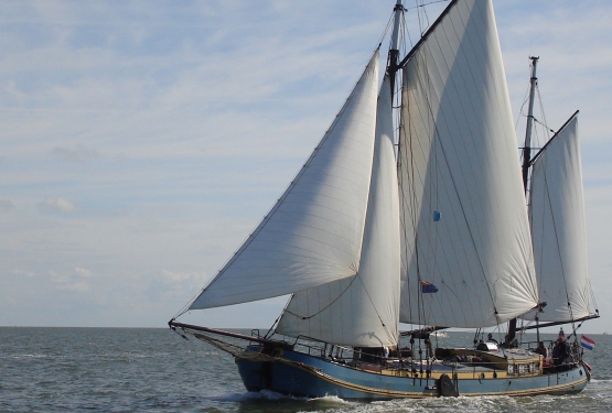 Segelschiff Mallejan am IJsselmeer
