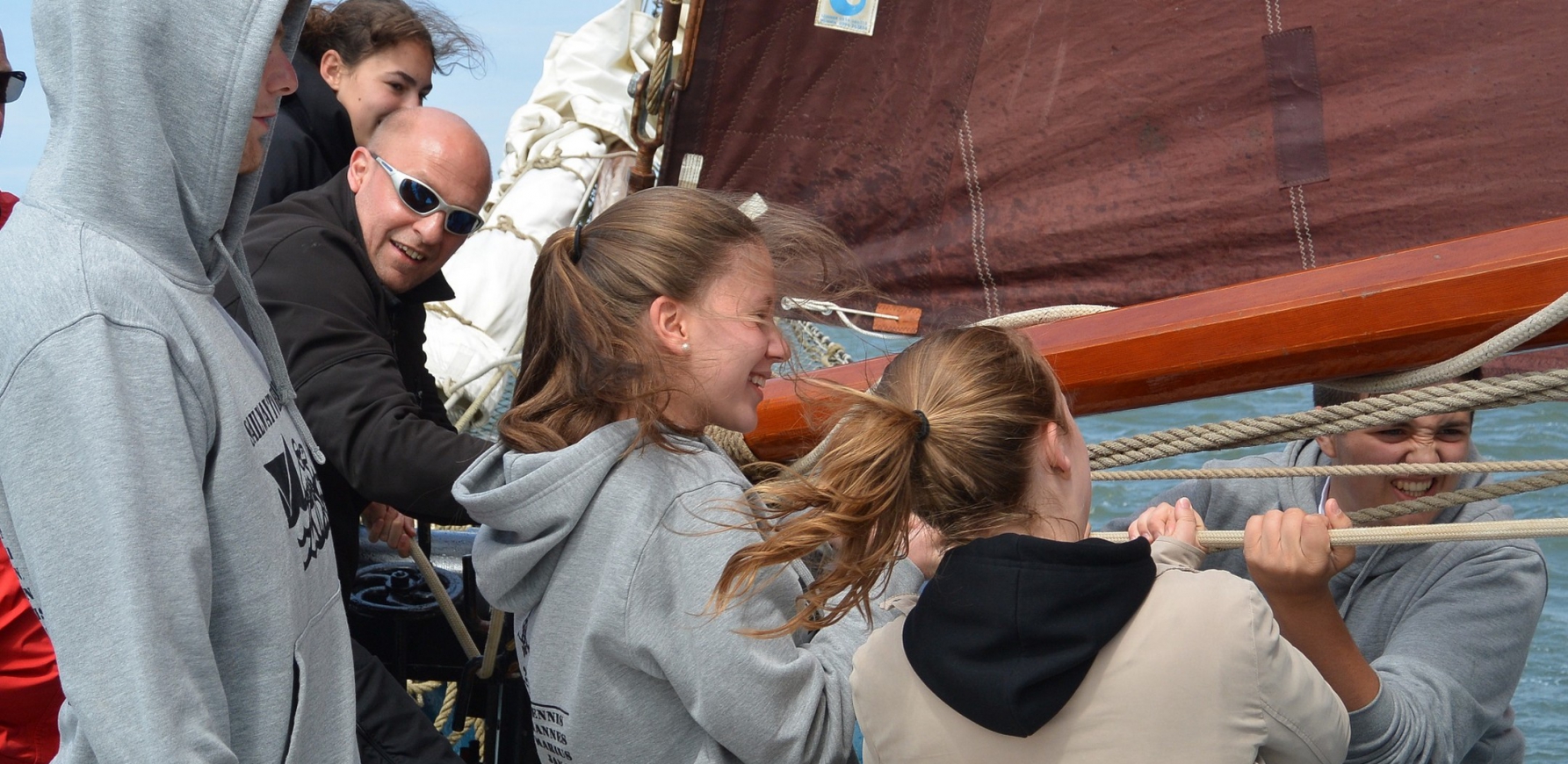 Aktiv segeln auf die Klipper Noordvaarder