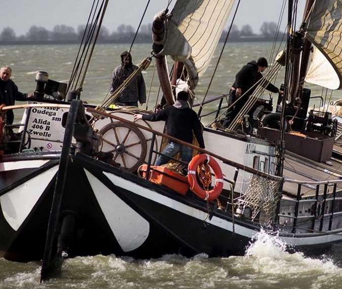 Met de Alida naar Oerol op Terschelling